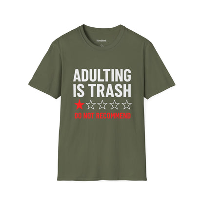 Adulting is Trash Tee
